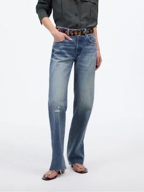 NWT Madewell THE DEAN EASY STRAIGHT JEAN Size 30